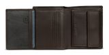 bugatti Due Flap Wallet Brown