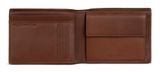 bugatti Due Flap Wallet Cognac
