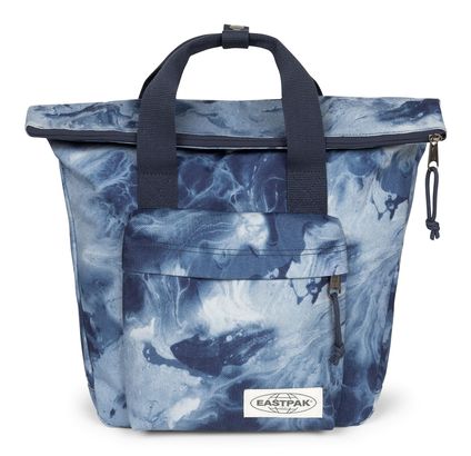 EASTPAK Shopper Backpack Washed Marble Blu