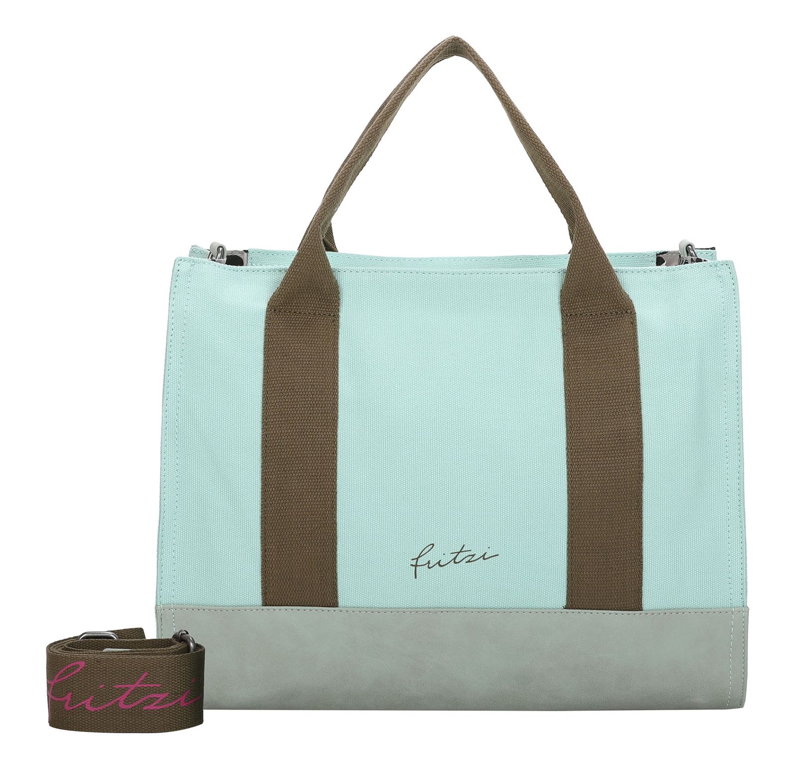 Fritzi aus Preußen Canvas Tote Bag Lime