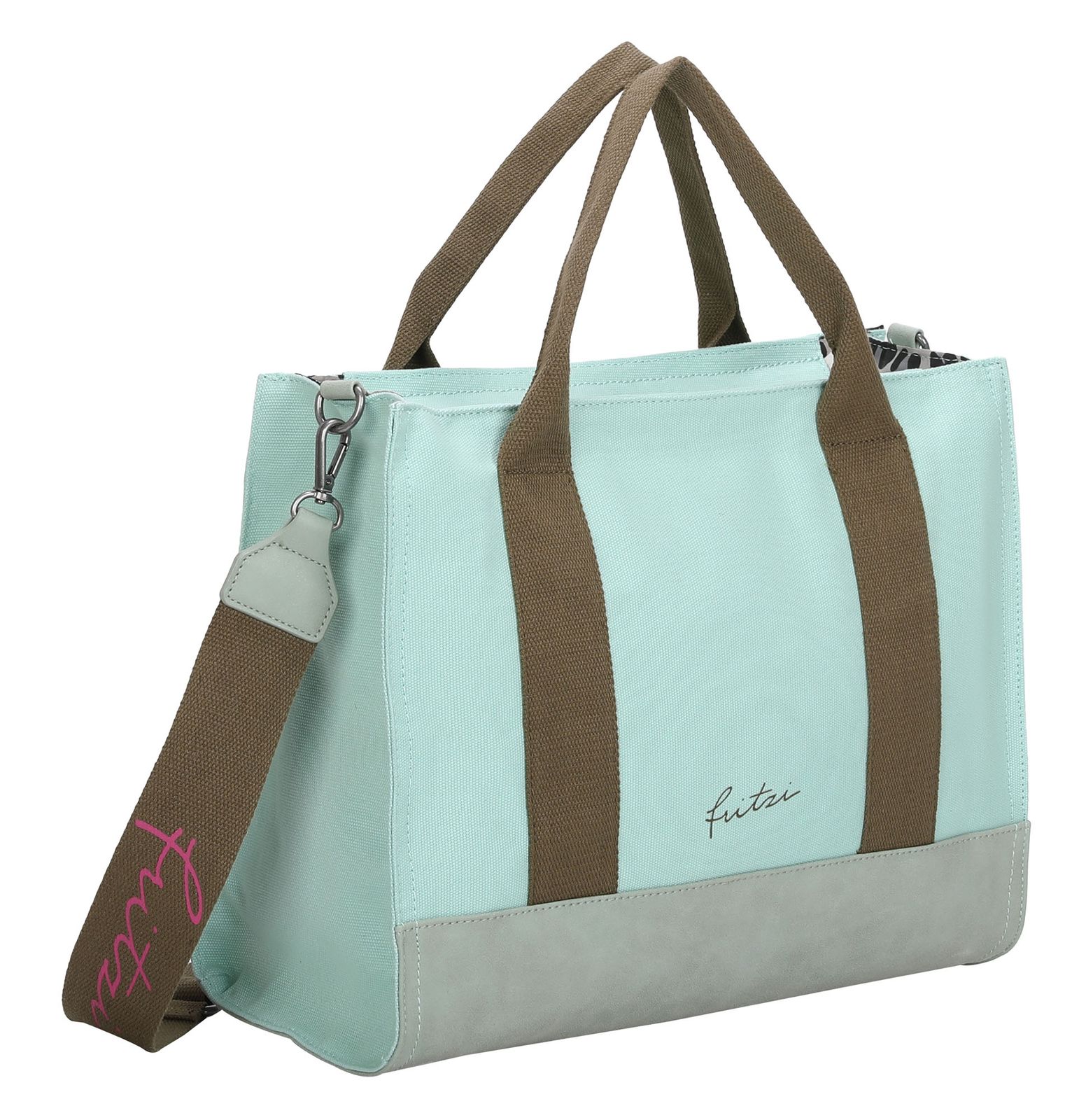 Fritzi aus Preußen Canvas Tote Bag Lime Fritzi aus Preußen Canvas Tote Bag Lime