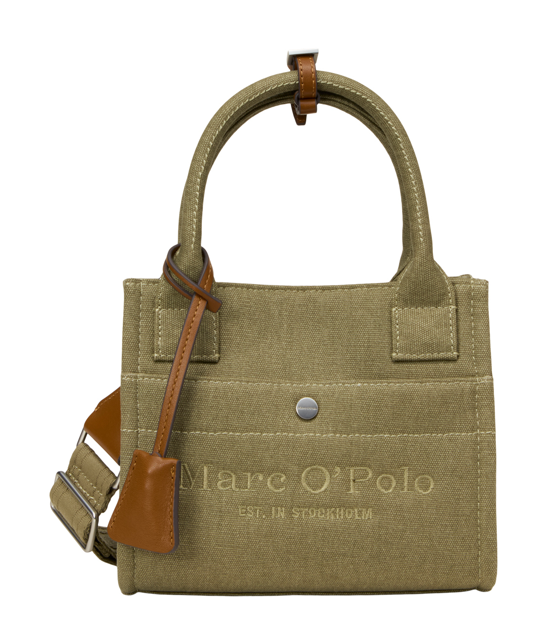 Marc O'Polo Canvas Shopper Pure Sage