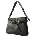 PINKO Belt Bag Big Vitello Morbido Black - Antique Gold