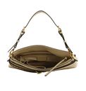 PINKO Belt Bag Classic Vitello Morbido Beige - Grigio - Antique Gold