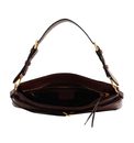 PINKO Belt Bag Classic Vitello Morbido Burgundy Wine - Antique Gold