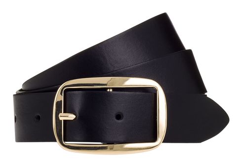 Vanzetti 30mm Leather Belt W95 Black