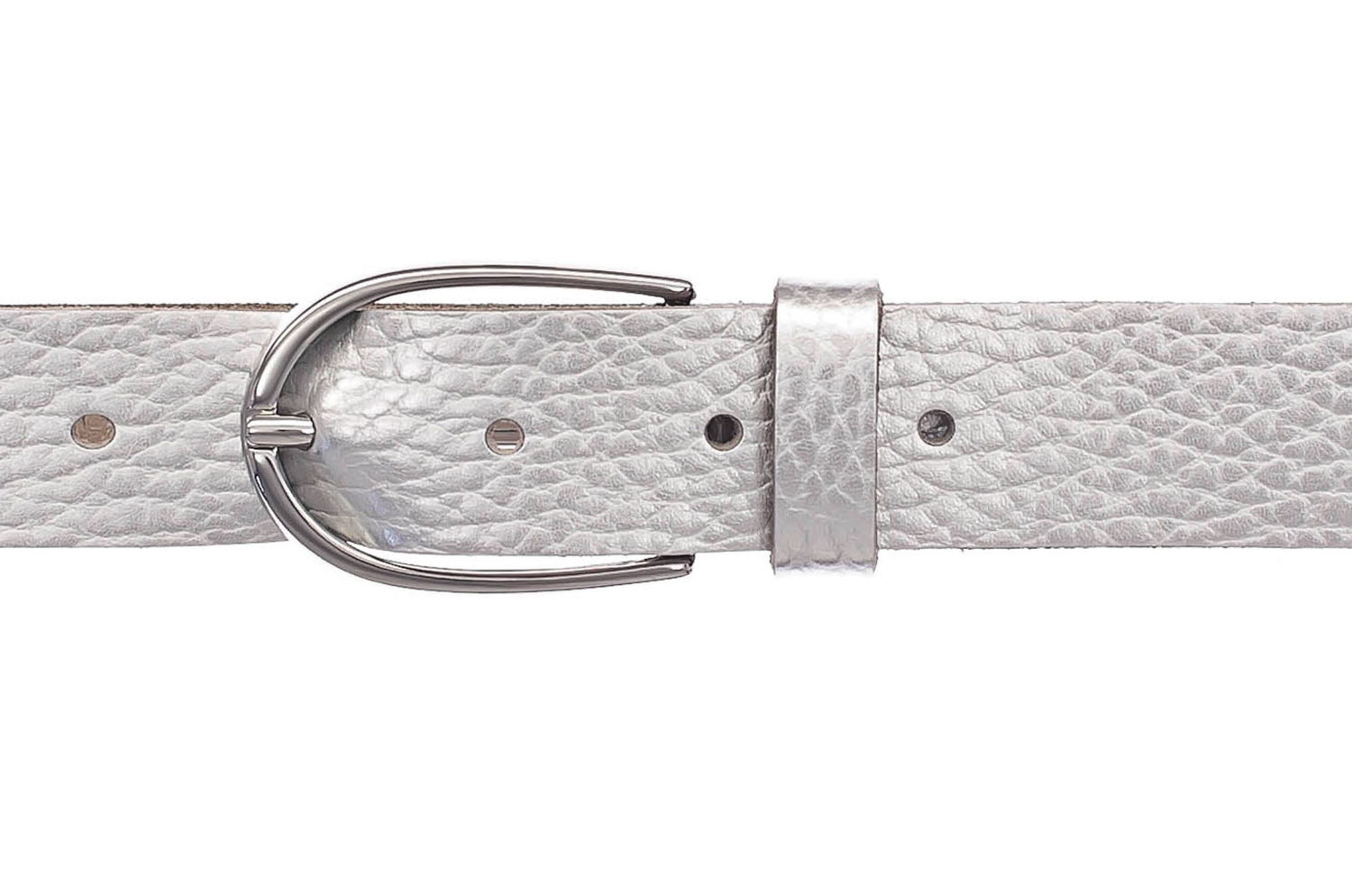 Vanzetti Glitter Radiance 30mm Metallic Belt W110 Silver Metallic Vanzetti Glitter Radiance 30mm Metallic Belt W110 Silver Metallic