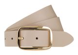 Vanzetti 30mm Leather Belt W100 Cream