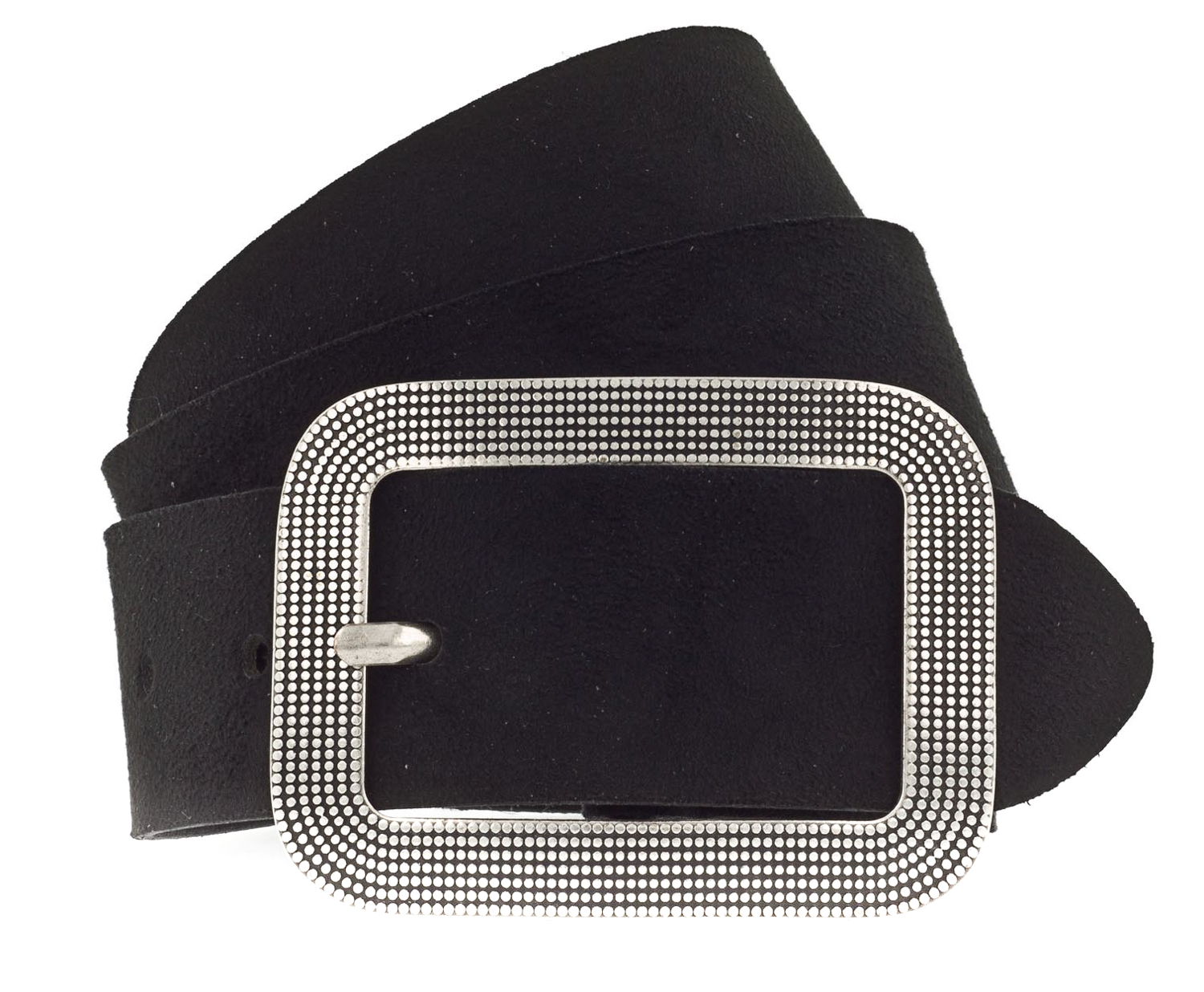 Vanzetti Classics 40mm Suede Belt W110 Black