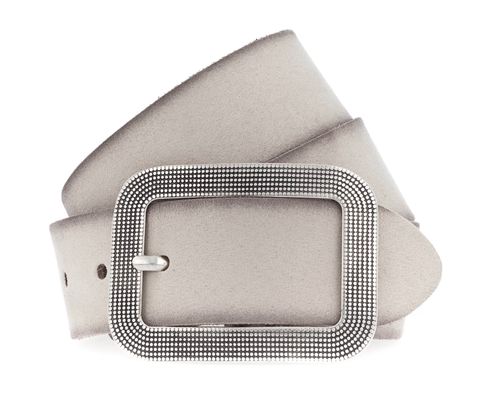 Vanzetti Classics 40mm Suede Belt W110 Creme