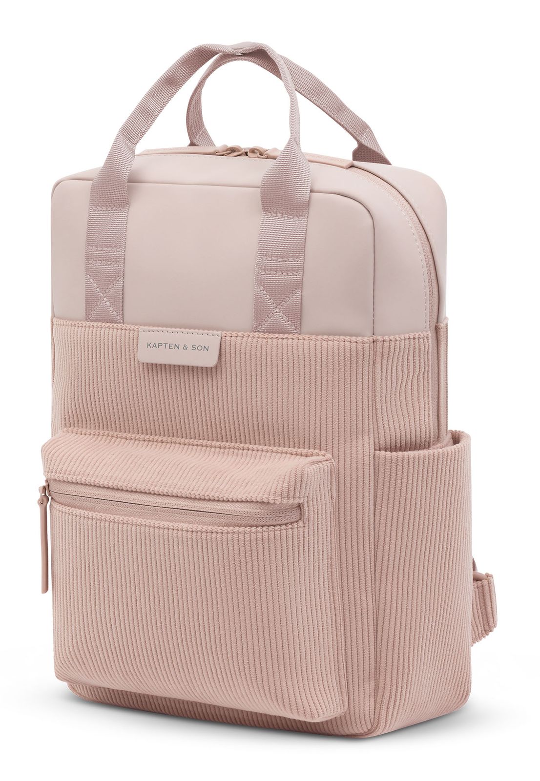 Kapten & Son Bergen Cord Backpack S Rose Clay
