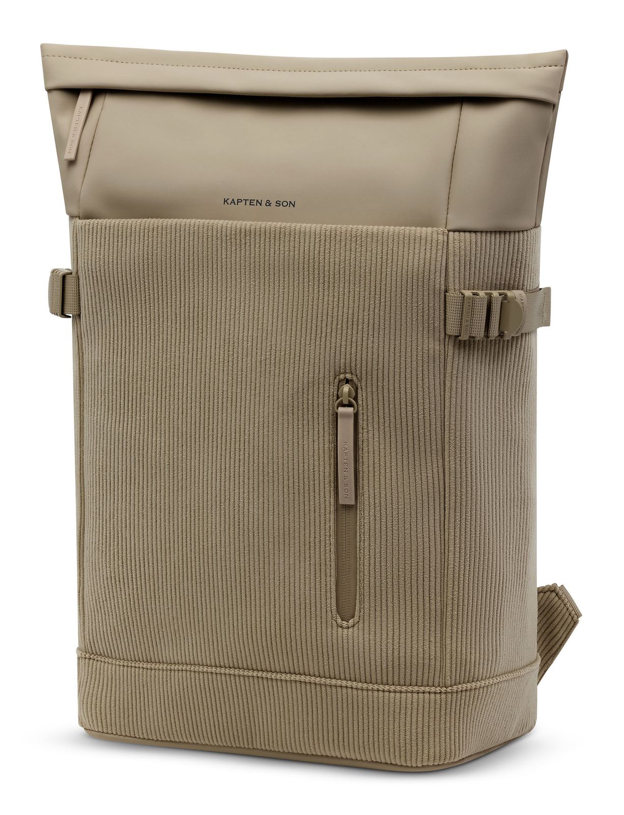 Kapten & Son Helsinki Cord Backpack Dusty Khaki