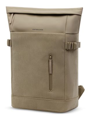 Kapten & Son Helsinki Cord Backpack Dusty Khaki Kapten & Son Helsinki Cord Backpack Dusty Khaki