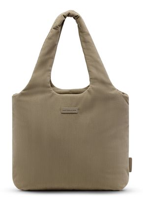 Kapten & Son Skara Cloud Cord Shopper Dusty Khaki