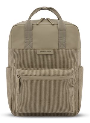 Kapten & Son Bergen Pro Cord Backpack Dusty Khaki