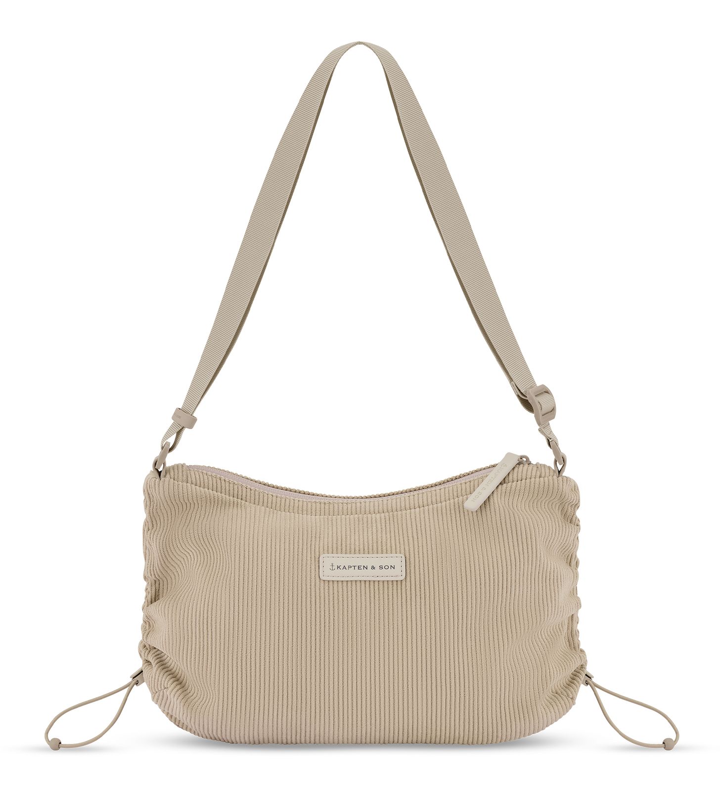 Kapten & Son Skara Cord Crossover Bag S Dusty Sand