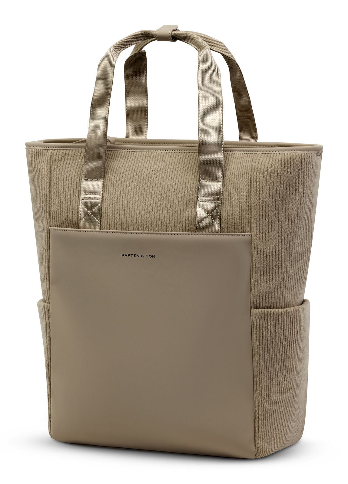 Kapten & Son Lindby Pro Cord Convertible Backpack Dusty Khaki