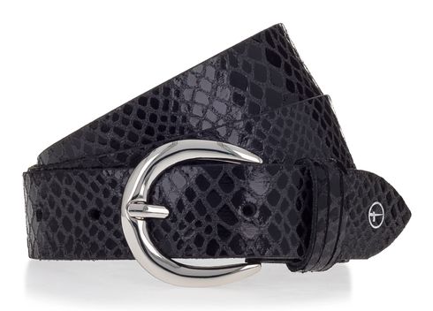 Tamaris 30mm Leather Belt W115 Black