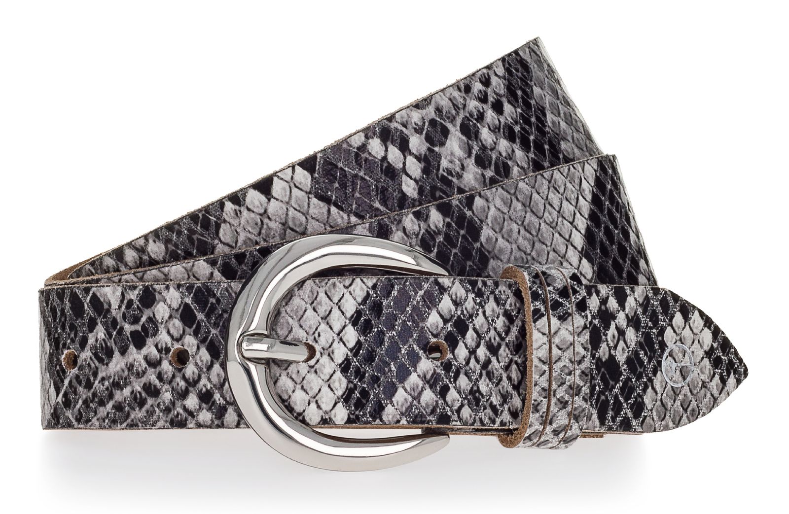 Tamaris 30mm Leather Belt W115 Light Grey - Varied Tamaris 30mm Leather Belt W115 Light Grey - Varied