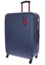 U.S. POLO ASSN. NewLeader Hard Case Trolley L Blue