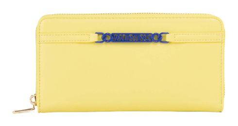 VALENTINO Ebe Zip Around Wallet Verde Neon / Bluette