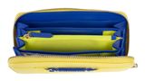 VALENTINO Ebe Zip Around Wallet Verde Neon / Bluette