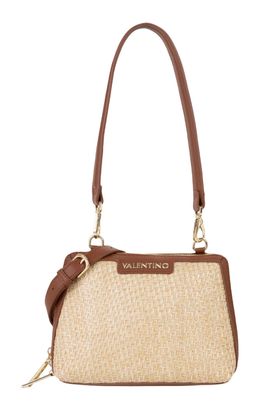 VALENTINO Demetra Crossbody Bag Naturale / Cuoio