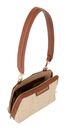 VALENTINO Demetra Crossbody Bag Naturale / Cuoio