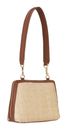 VALENTINO Demetra Crossbody Bag Naturale / Cuoio