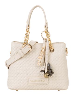 VALENTINO Gea Shopping Bag Ecru