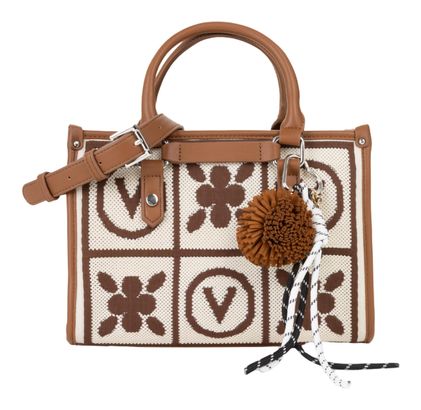 VALENTINO Tyle Shopping Bag Cuoio / Multicolor