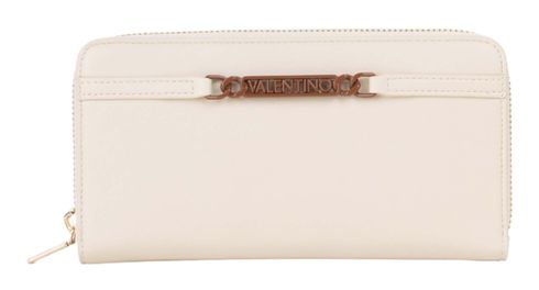 VALENTINO Ebe Zip Around Wallet Ecru / Cuoio