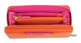 VALENTINO Ebe Zip Around Wallet Aranc / Fuxia