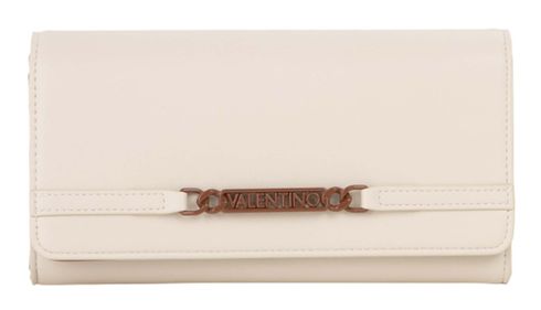 VALENTINO Ebe Wallet Ecru / Cuoio