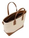 VALENTINO Atena Shopping Bag Naturale / Cuoio