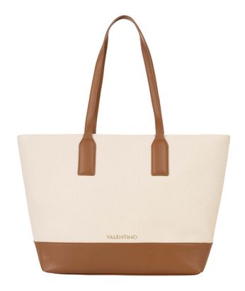 VALENTINO Atena Shopping Bag Naturale / Cuoio