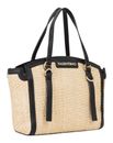 VALENTINO Demetra Shopping Bag Naturale / Nero