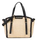 VALENTINO Demetra Shopping Bag Naturale / Nero