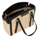 VALENTINO Demetra Shopping Bag Naturale / Nero