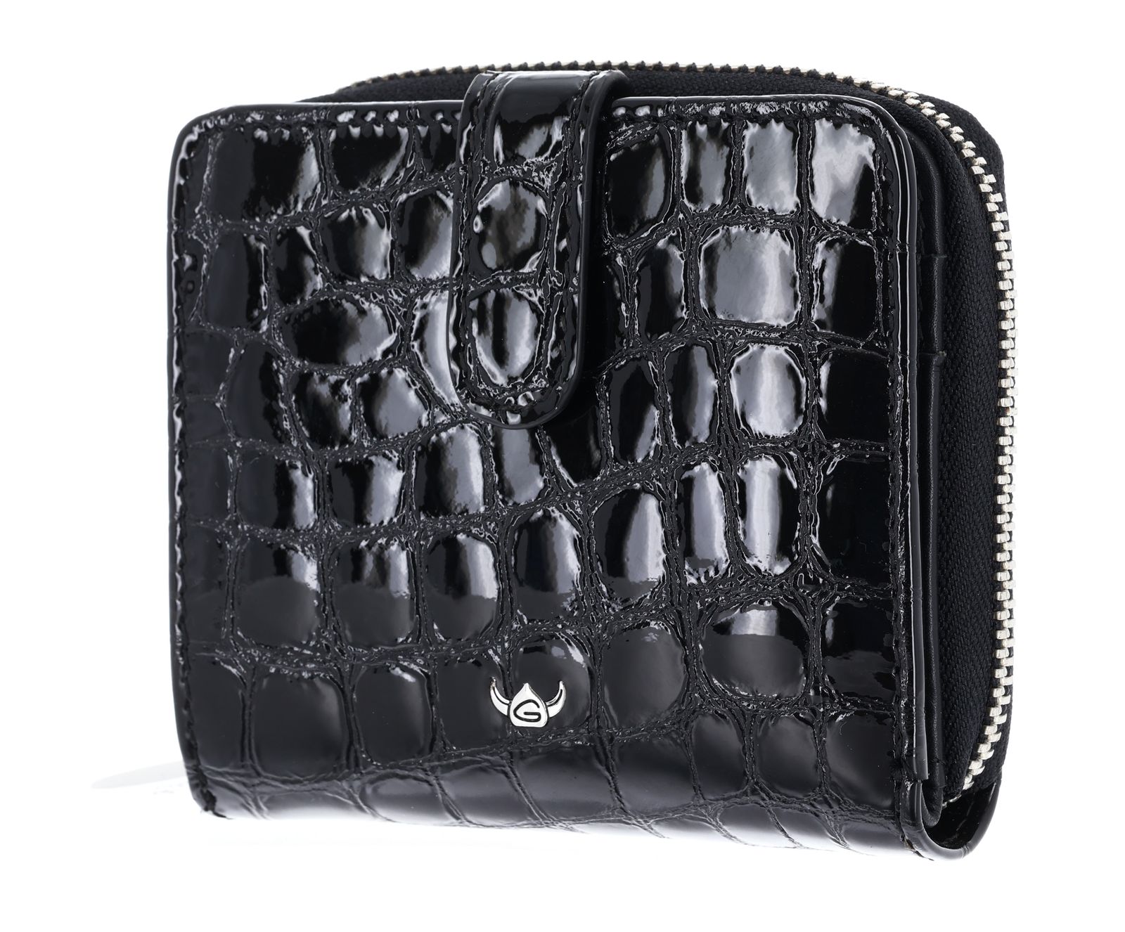 Golden Head Cayenne RFID Protect Minibörse mit Riegel 1006 Schwarz