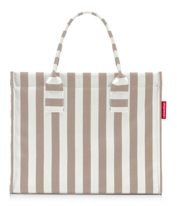 reisenthel Daily Shopper M Summerstripes Coffee