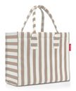 reisenthel Daily Shopper M Summerstripes Coffee