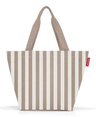 reisenthel Shopper M Summerstripes Coffee