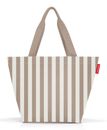 reisenthel Shopper M Summerstripes Coffee