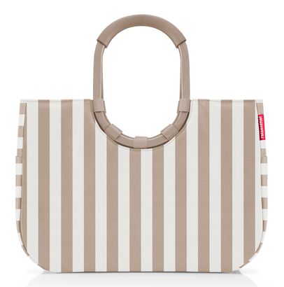 reisenthel Loopshopper L Summerstripes Coffee