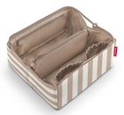 reisenthel Fold Case Summerstripes Coffee