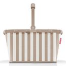 reisenthel Carrybag L Summerstripes Coffee