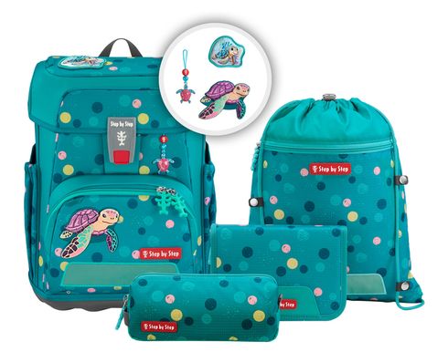 Step by Step Cloud Schulranzen-Set 5-teilig Turtle Josie