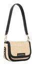 VALENTINO Demetra Flap Bag Naturale / Nero