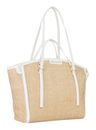 VALENTINO Demetra Shopping Bag Natur / Bianco